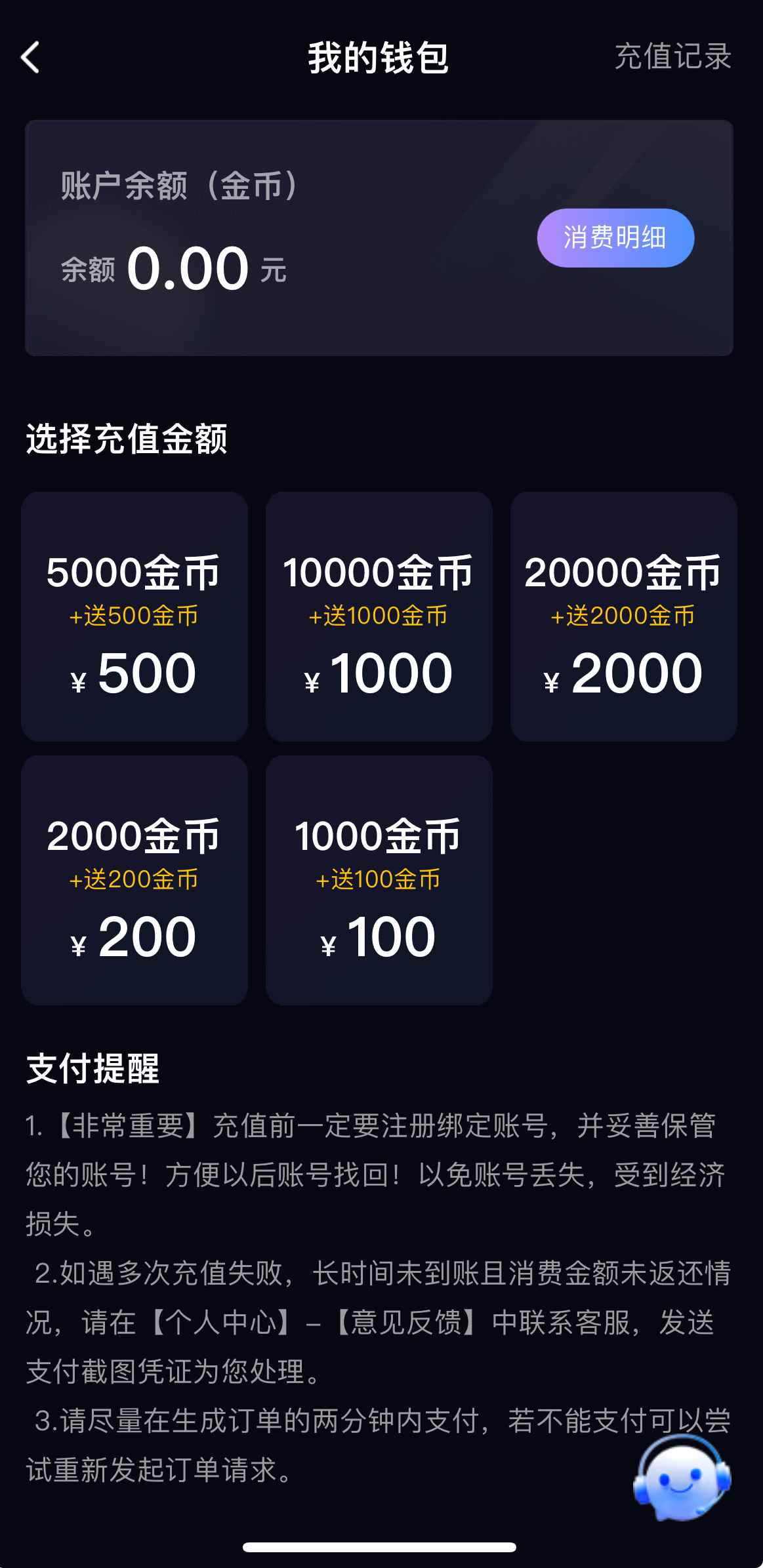 91PORN我的钱包充值页面